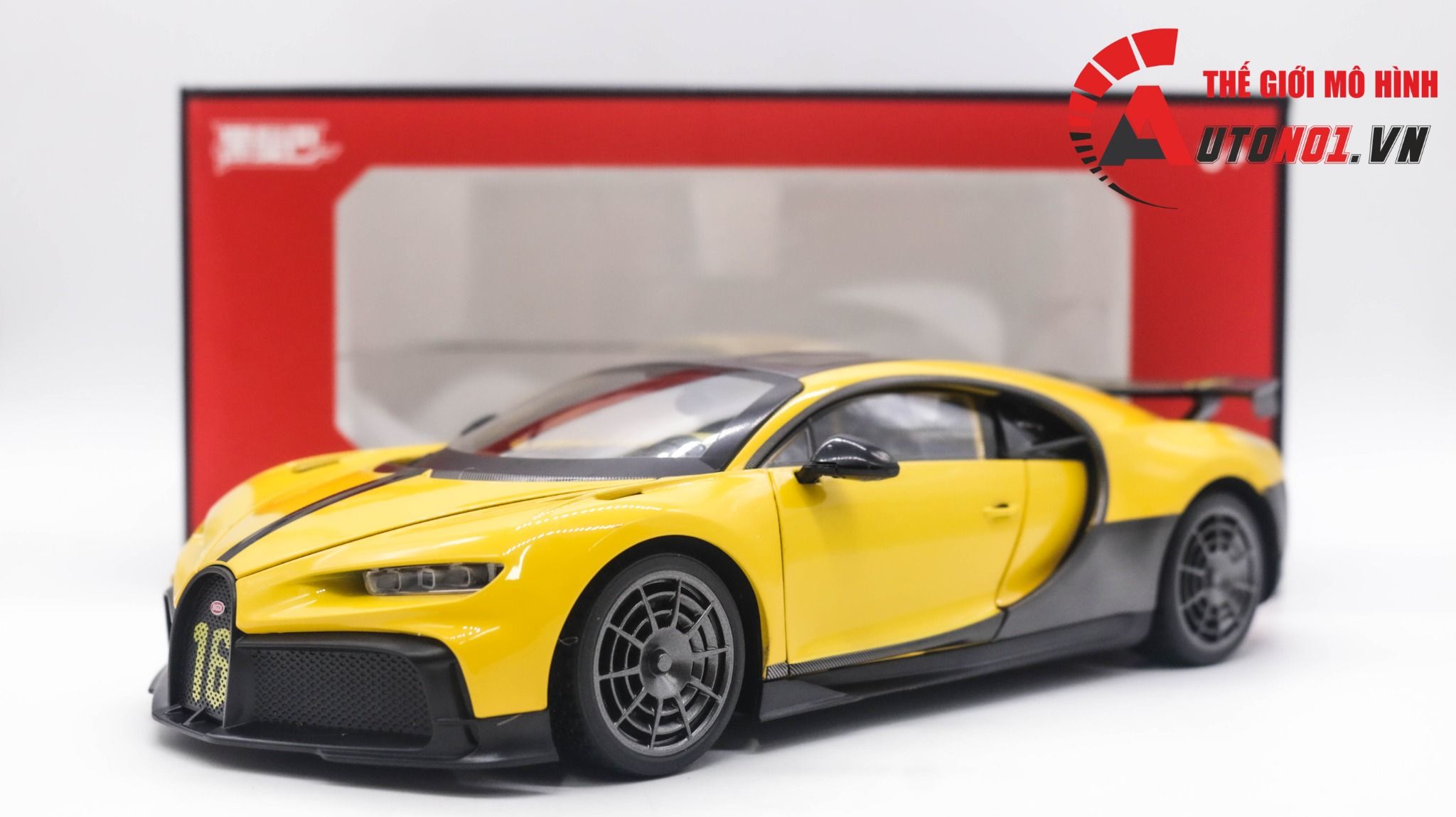  Mô hình siêu xe Bugatti Chiron Super Sport tỉ lệ 1:18 OK Model OT302 