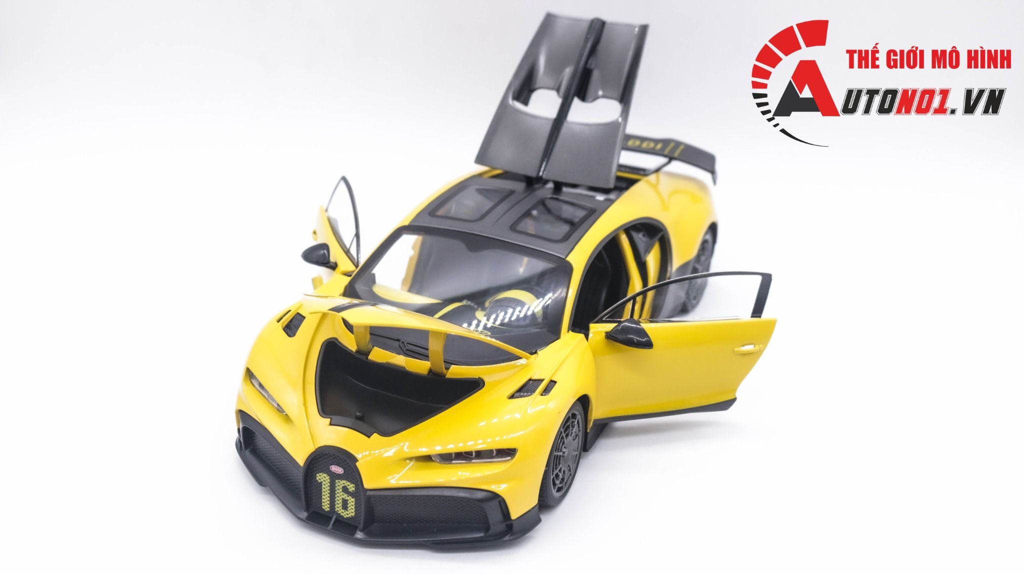  Mô hình siêu xe Bugatti Chiron Super Sport tỉ lệ 1:18 OK Model OT302 