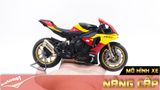  Mô hình xe Yamaha Yzf R1m Yellow Black 1:12 Tamiya D123d 