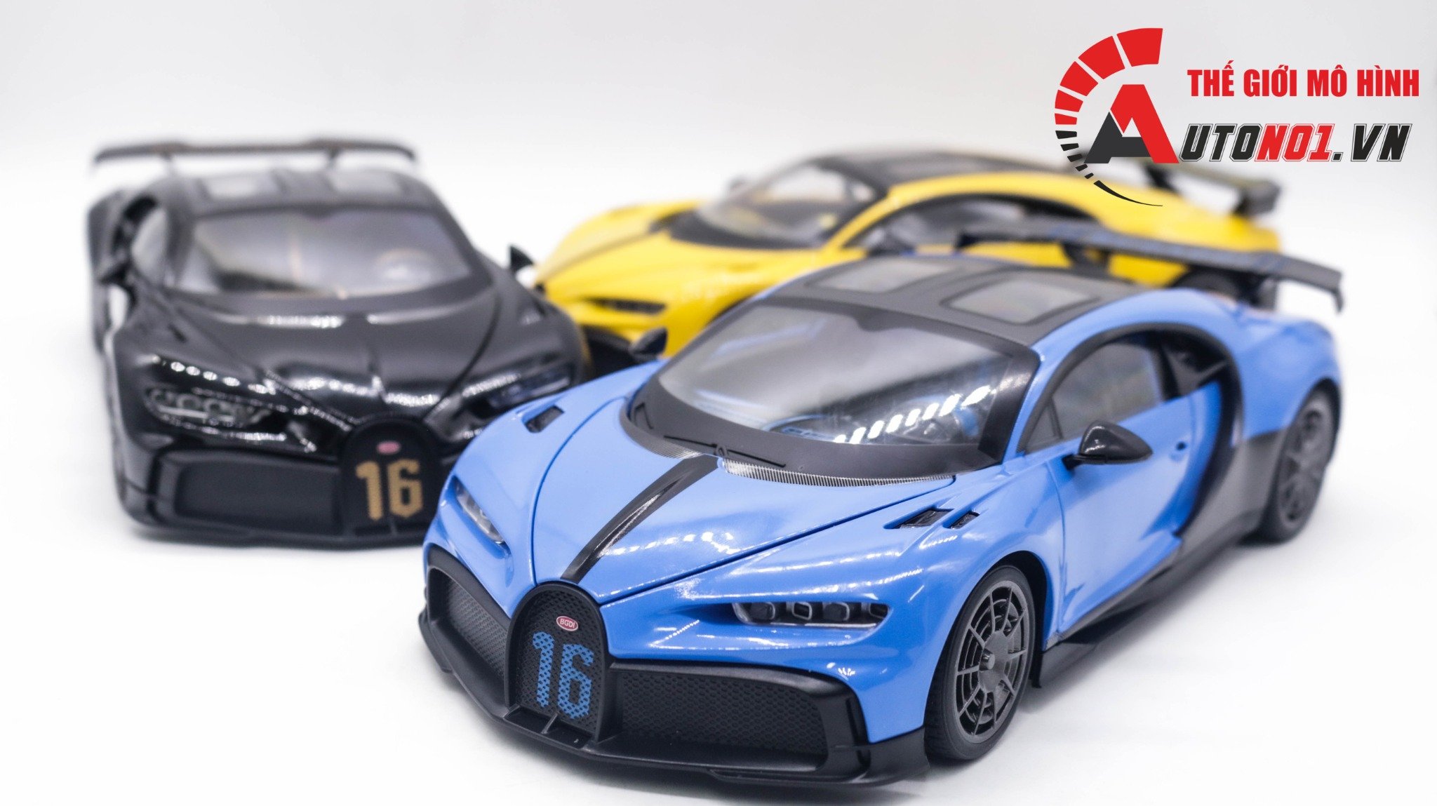  Mô hình siêu xe Bugatti Chiron Super Sport tỉ lệ 1:18 OK Model OT302 