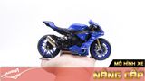  Mô hình xe Yamaha Yzf R1m Blue 1:12 Tamiya D123e 