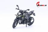  Mô hình xe mô tô Kawasaki Z1000R 2017 black tỉ lệ 1:18 Welly MT18057 