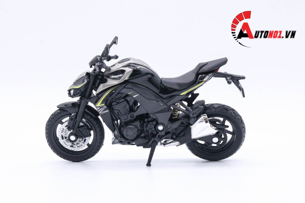 MÔ HÌNH XE KAWASAKI Z1000R 2017 BLACK 1:18 WELLY 5546