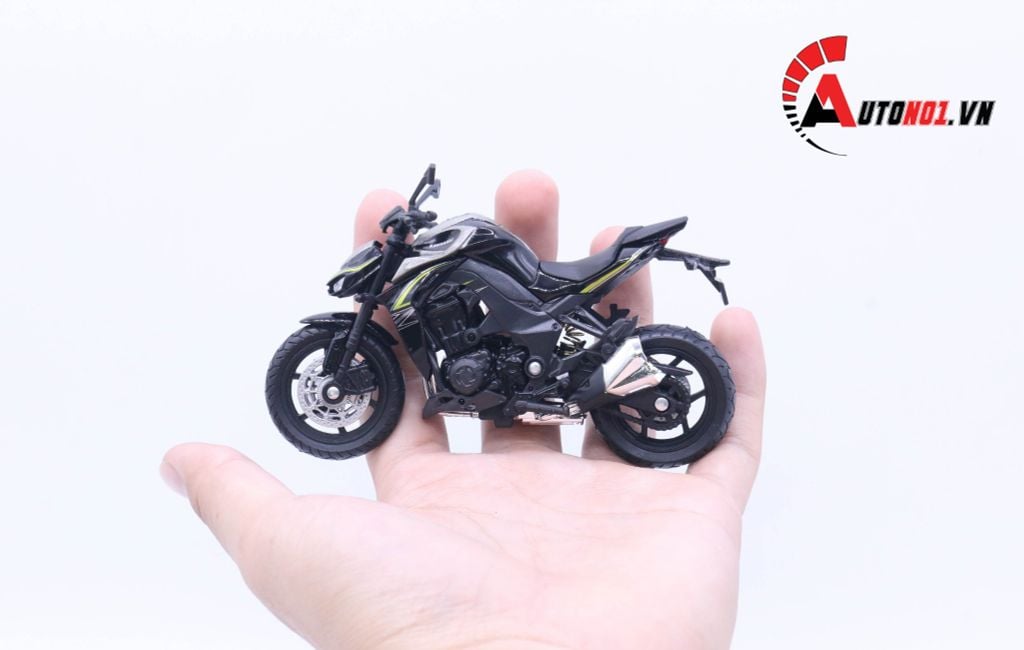 MÔ HÌNH XE KAWASAKI Z1000R 2017 BLACK 1:18 WELLY 5546