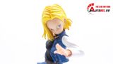  Mô hình nhân vật Dragonball Android 18 16cm đế clear FG230 