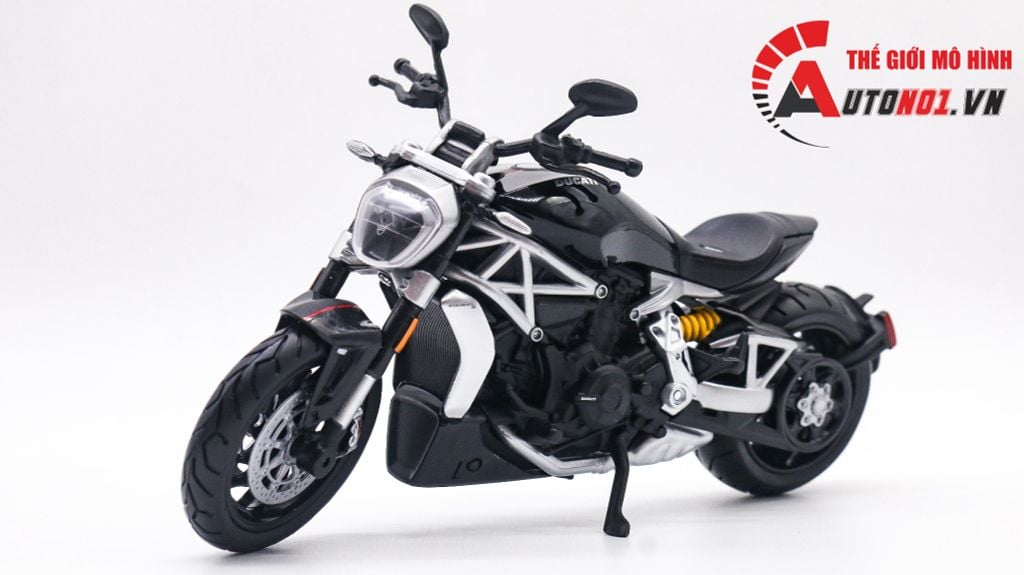 MÔ HÌNH XE DUCATI XDIAVEL S BLACK 1:12 MAISTO 2535A