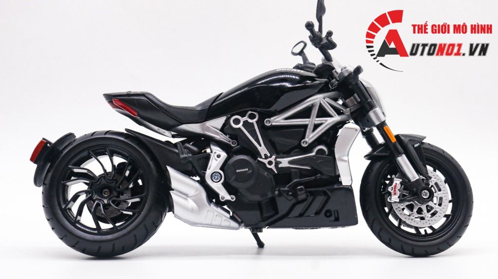 MÔ HÌNH XE DUCATI XDIAVEL S BLACK 1:12 MAISTO 2535A