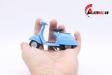  Mô hình xe Vespa 150cc 1970 baby blue 1:18 Welly MT078F 