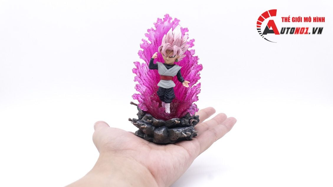  Mô hình nhân vật Dragonball Goku super saiyan rose có đèn 14cm FG237 