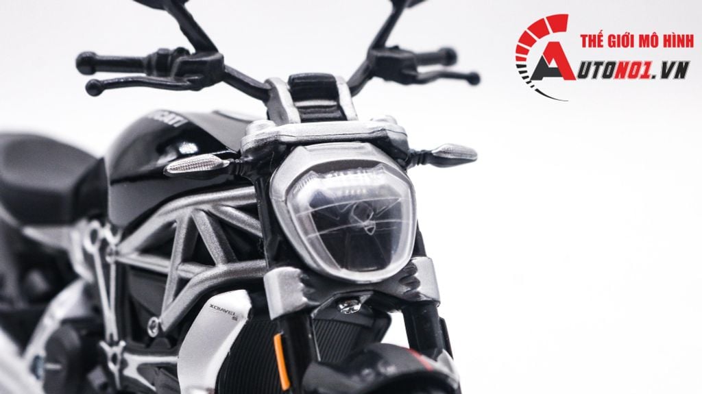 MÔ HÌNH XE DUCATI XDIAVEL S BLACK 1:12 MAISTO 2535A