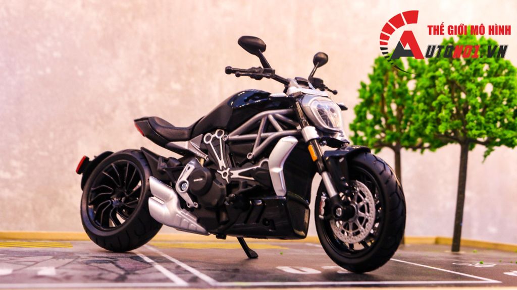 MÔ HÌNH XE DUCATI XDIAVEL S BLACK 1:12 MAISTO 2535A