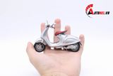  Mô hình xe Vespa 946 2014 silver 1:18 Welly MT078G 