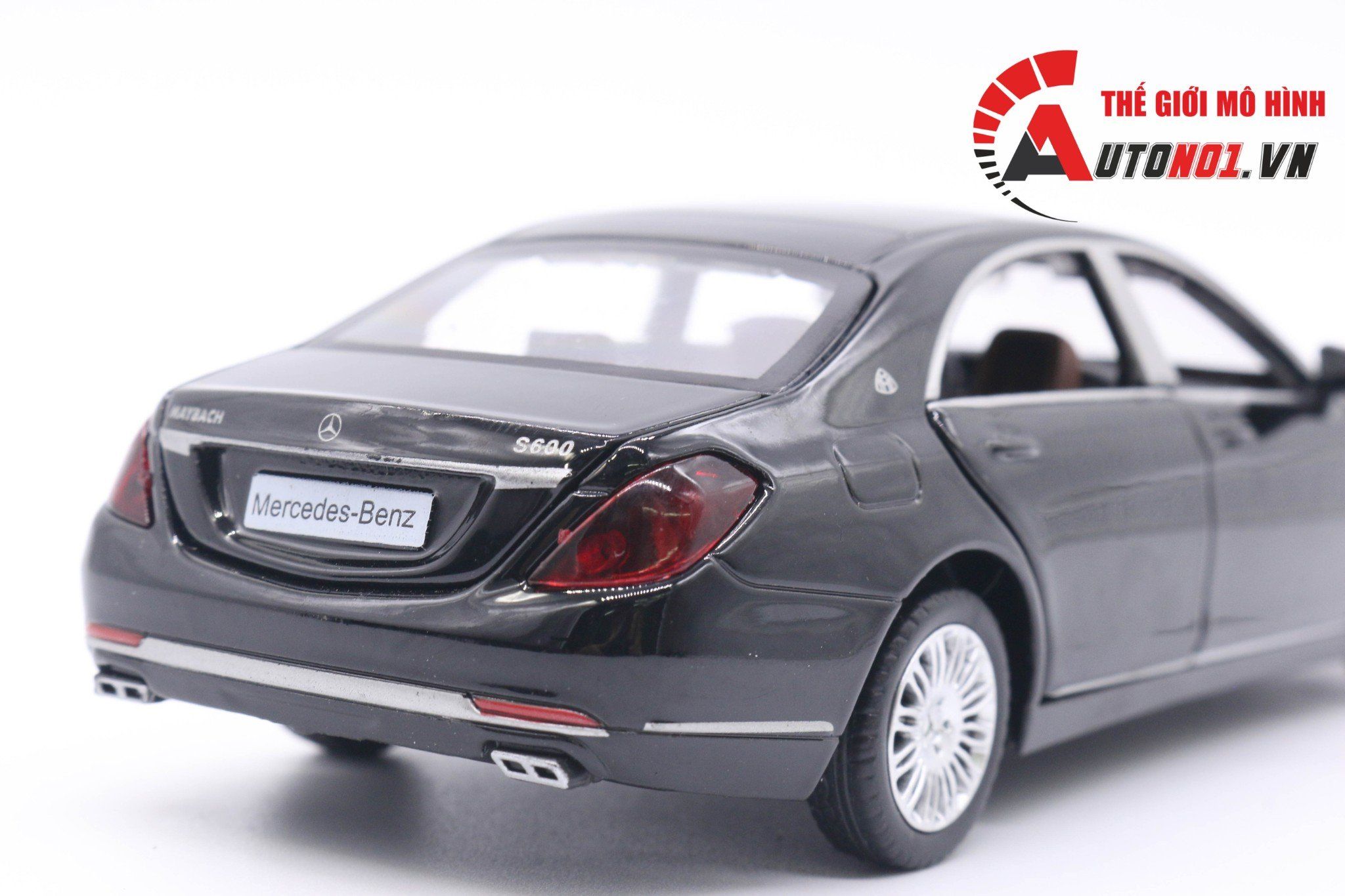  XE MÔ HÌNH MERCEDES-BENZ S600 BLACK 1:32 MSZ CÓ HỘP 4746 