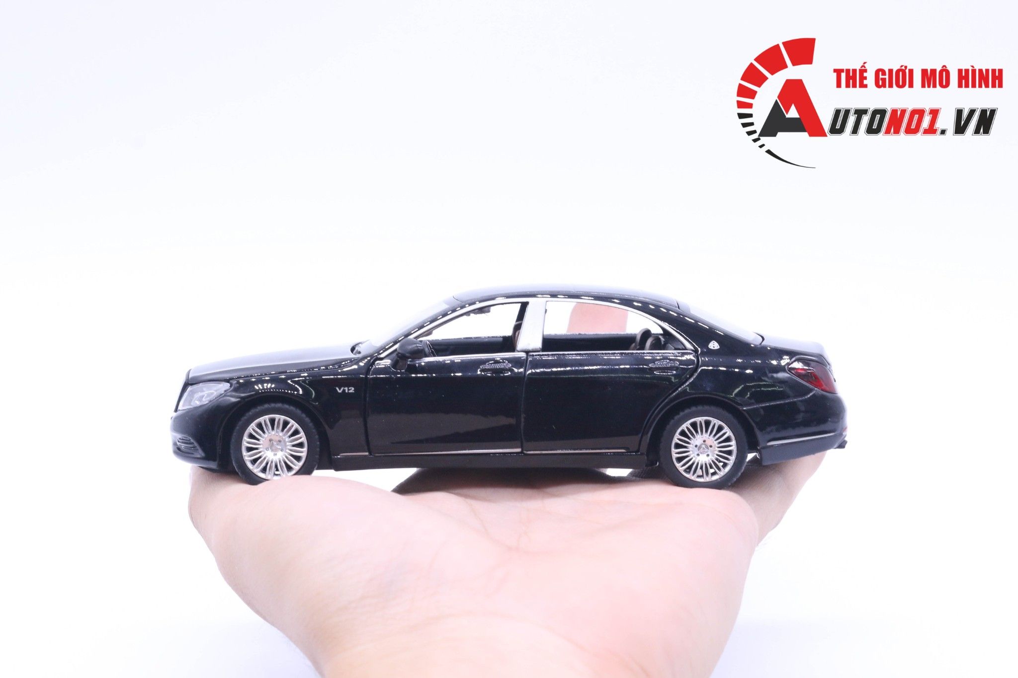  XE MÔ HÌNH MERCEDES-BENZ S600 BLACK 1:32 MSZ CÓ HỘP 4746 