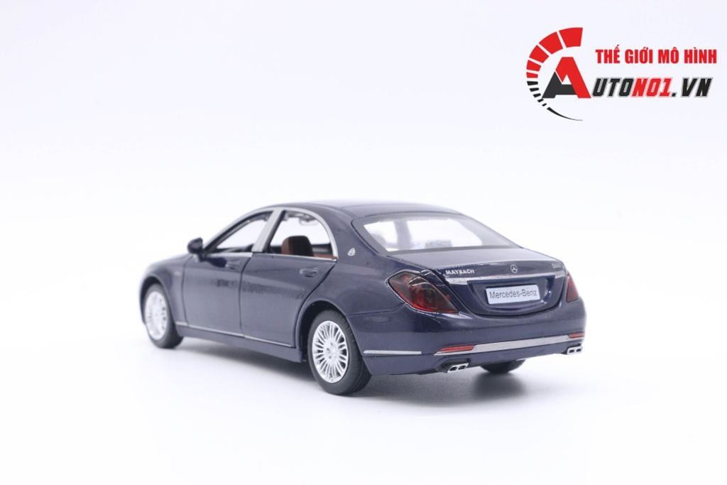 XE MÔ HÌNH MERCEDES-BENZ S600 BLUE 1:32 MSZ CÓ HỘP 4745