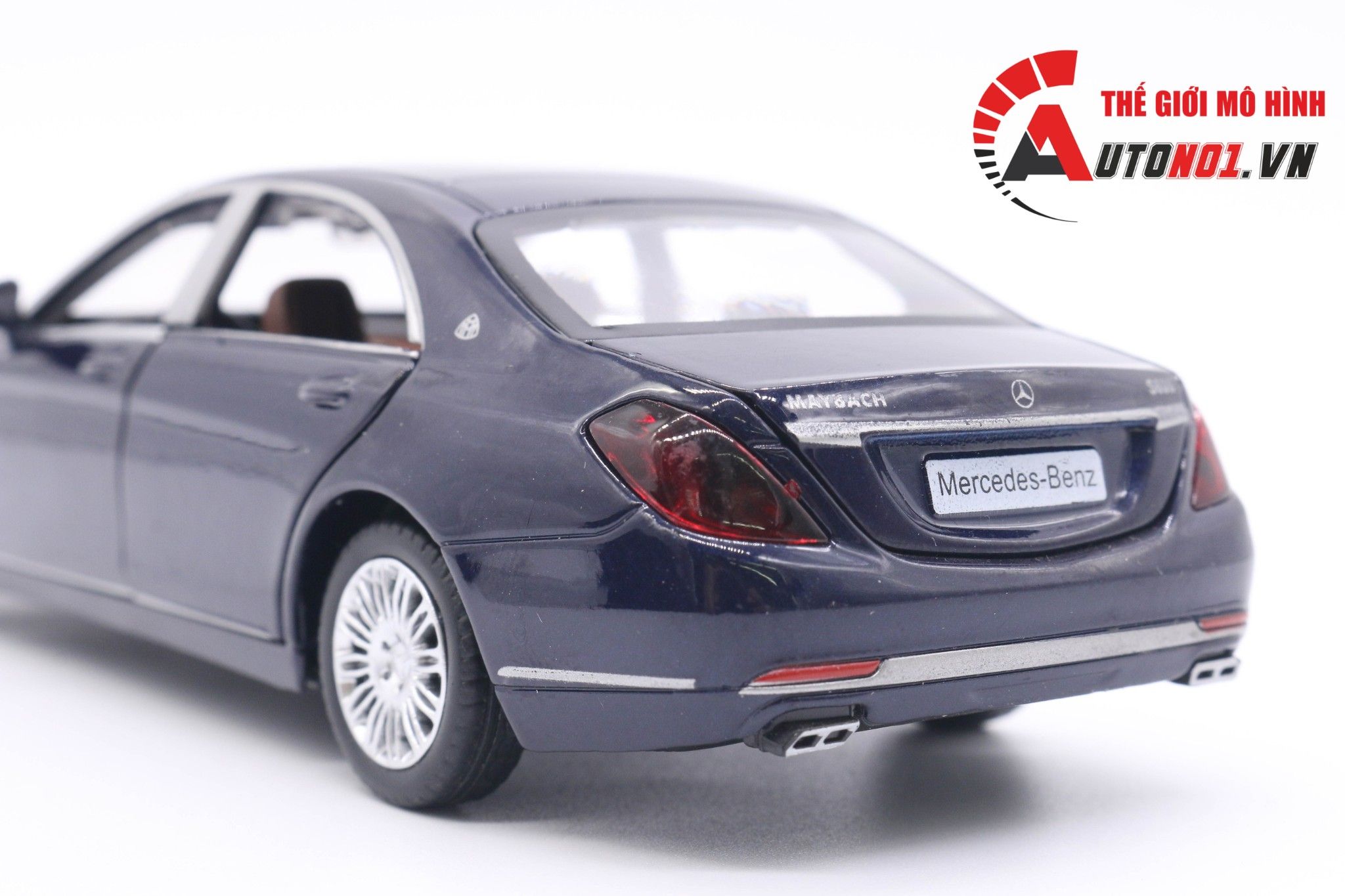  XE MÔ HÌNH MERCEDES-BENZ S600 BLUE 1:32 MSZ CÓ HỘP 4745 