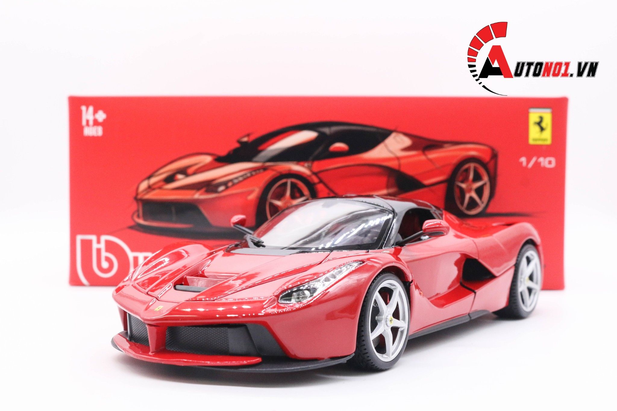  Mô hình xe Ferrari Laferrari Signature tỉ lệ 1:18 bburago 2139 