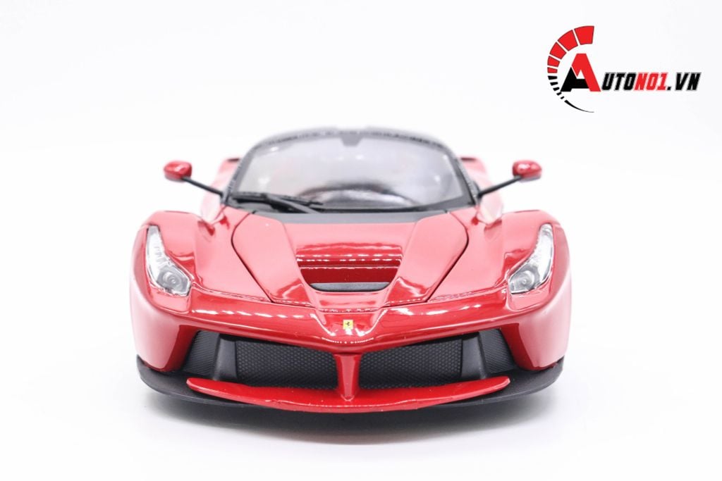 MÔ HÌNH XE FERRARI LAFERRARI RED SIGNATURE 1:18 BBURAGO 2139