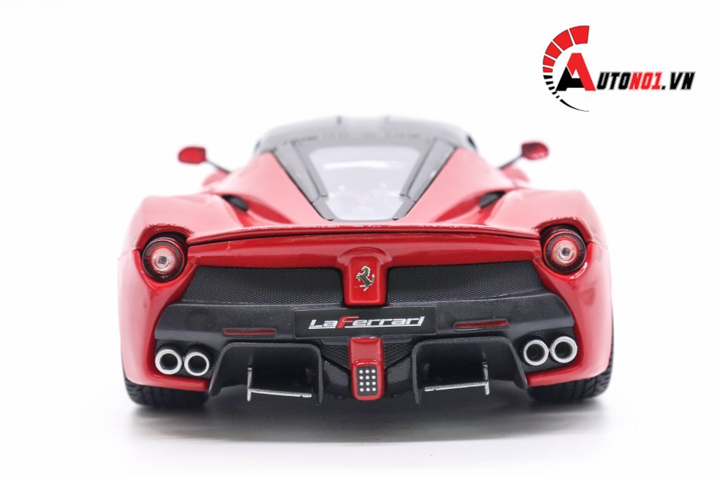 MÔ HÌNH XE FERRARI LAFERRARI RED SIGNATURE 1:18 BBURAGO 2139