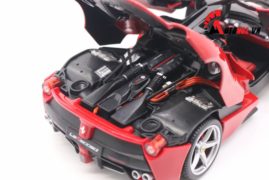 MÔ HÌNH XE FERRARI LAFERRARI RED SIGNATURE 1:18 BBURAGO 2139