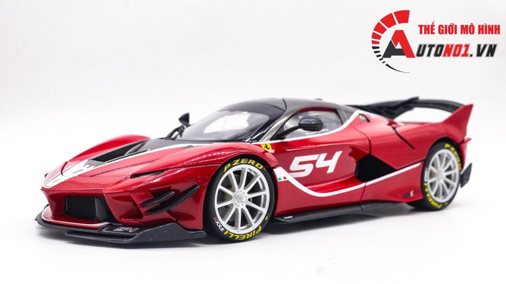 MÔ HÌNH XE FERRARI FXX K EVO 1:18 BBURAGO 8014