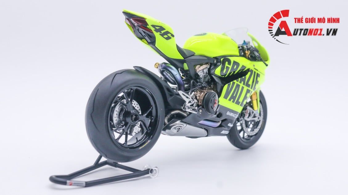  Mô hình xe cao cấp Ducati 1199 Grazzie vale #46 Version 1 1:12 Tamiya D227K 