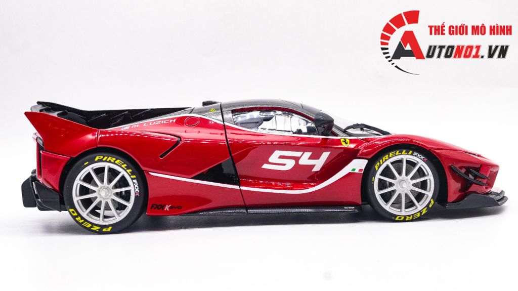 MÔ HÌNH XE FERRARI FXX K EVO 1:18 BBURAGO 8014