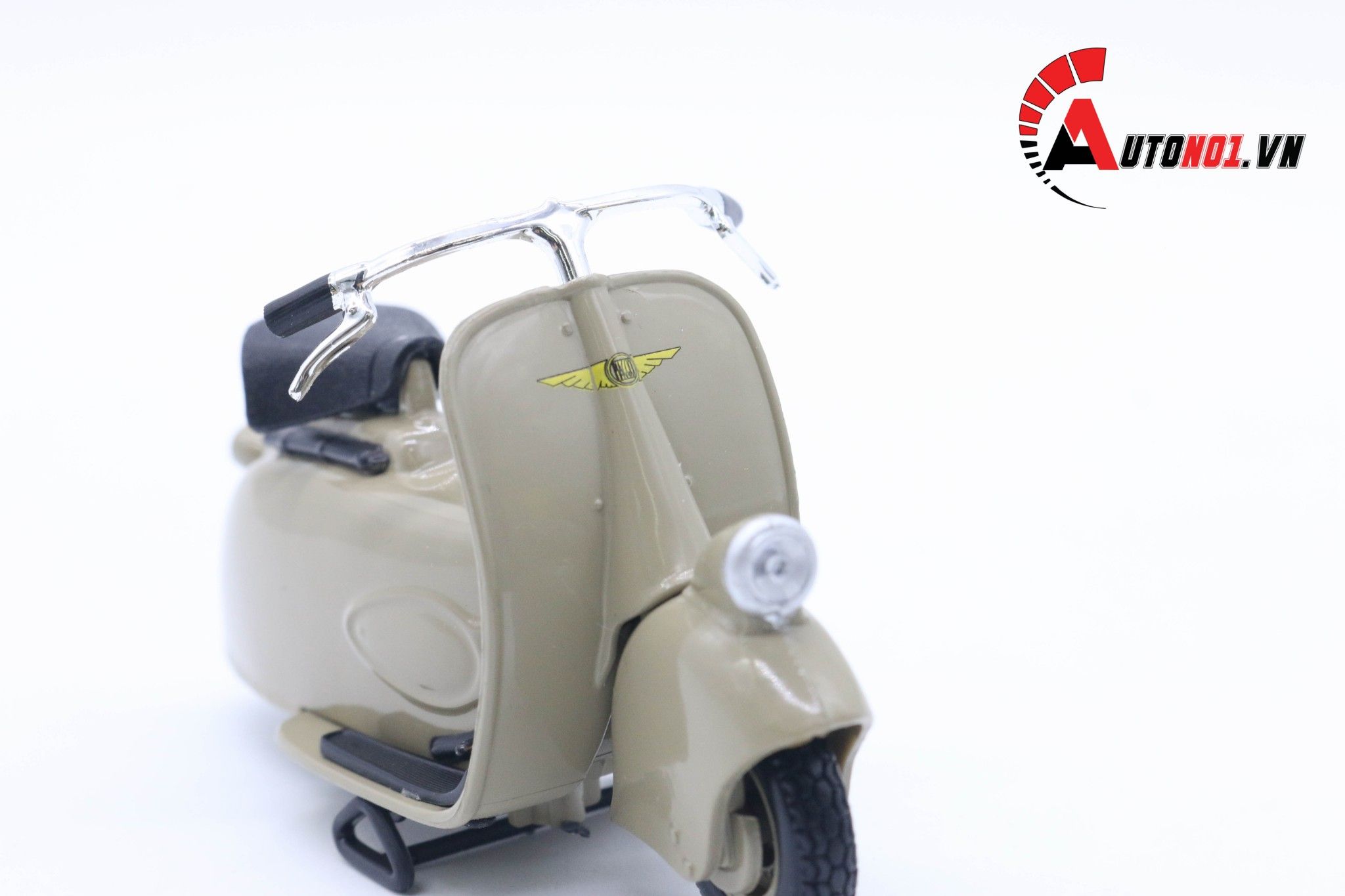  Mô hình xe Vespa mp5 paperino 1945 1:18 Maisto 7070I 