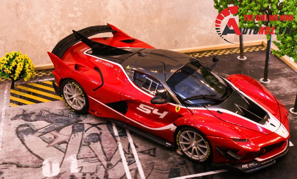 MÔ HÌNH XE FERRARI FXX K EVO 1:18 BBURAGO 8014