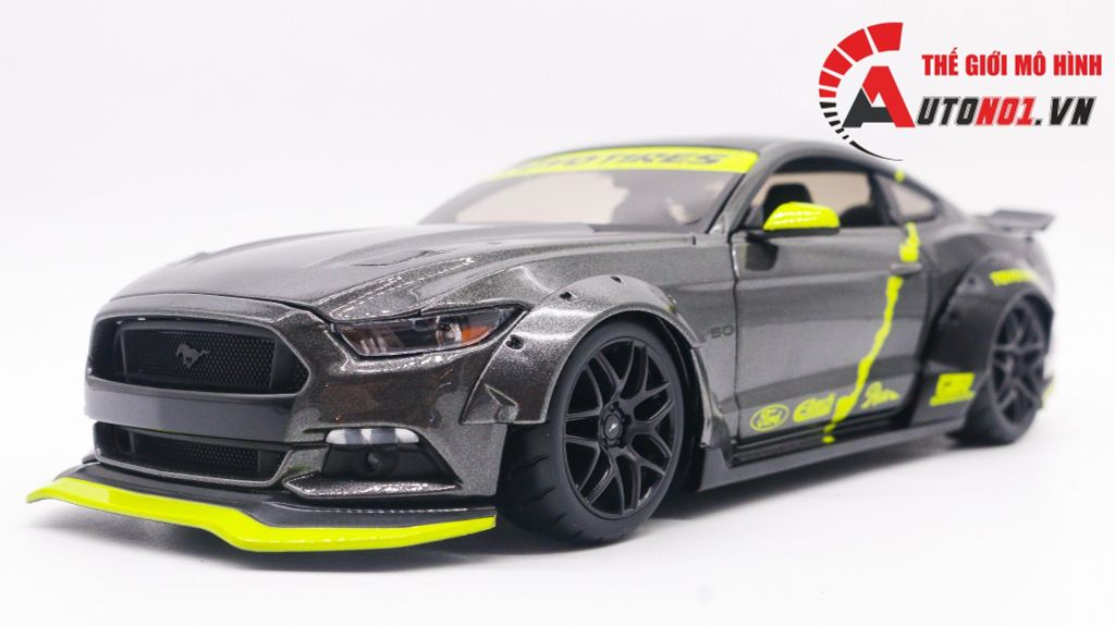 MÔ HÌNH XE FORD MUSTANG GT 2015 DESIGN METALIC GREY 1:18 MAISTO 7952