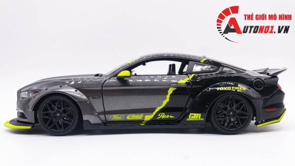 MÔ HÌNH XE FORD MUSTANG GT 2015 DESIGN METALIC GREY 1:18 MAISTO 7952