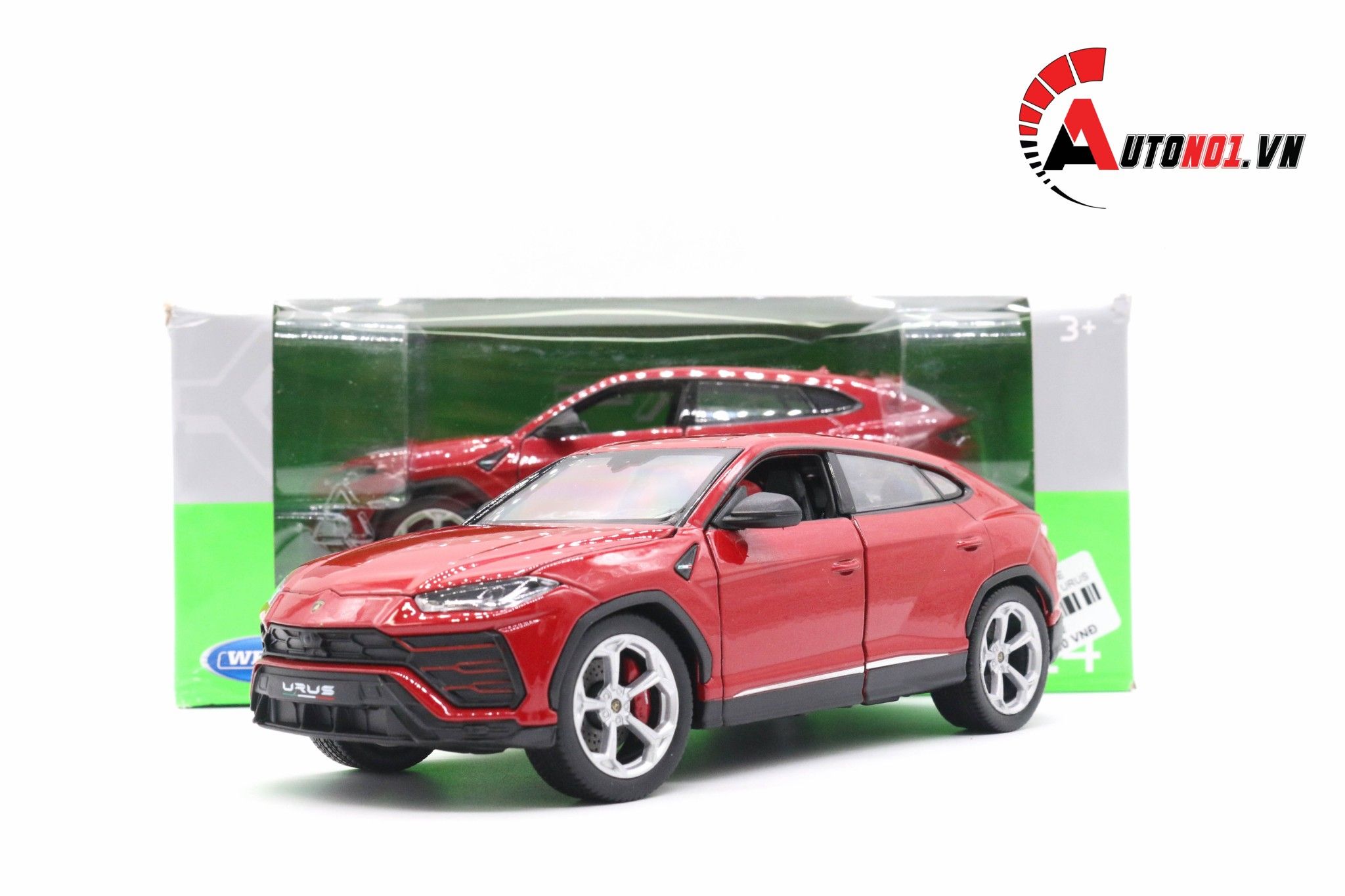 Mô Hình Xe Lamborghini Urus 124 Màu Đỏ