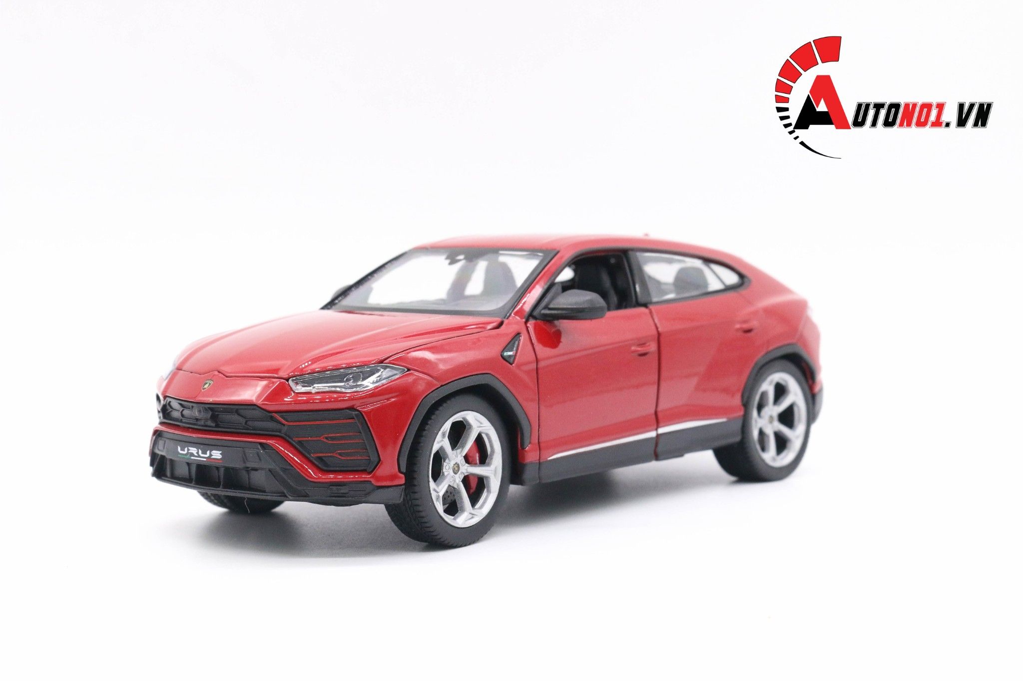  Mô hình xe Lamborghini Urus Red 1:24 Welly 5872 