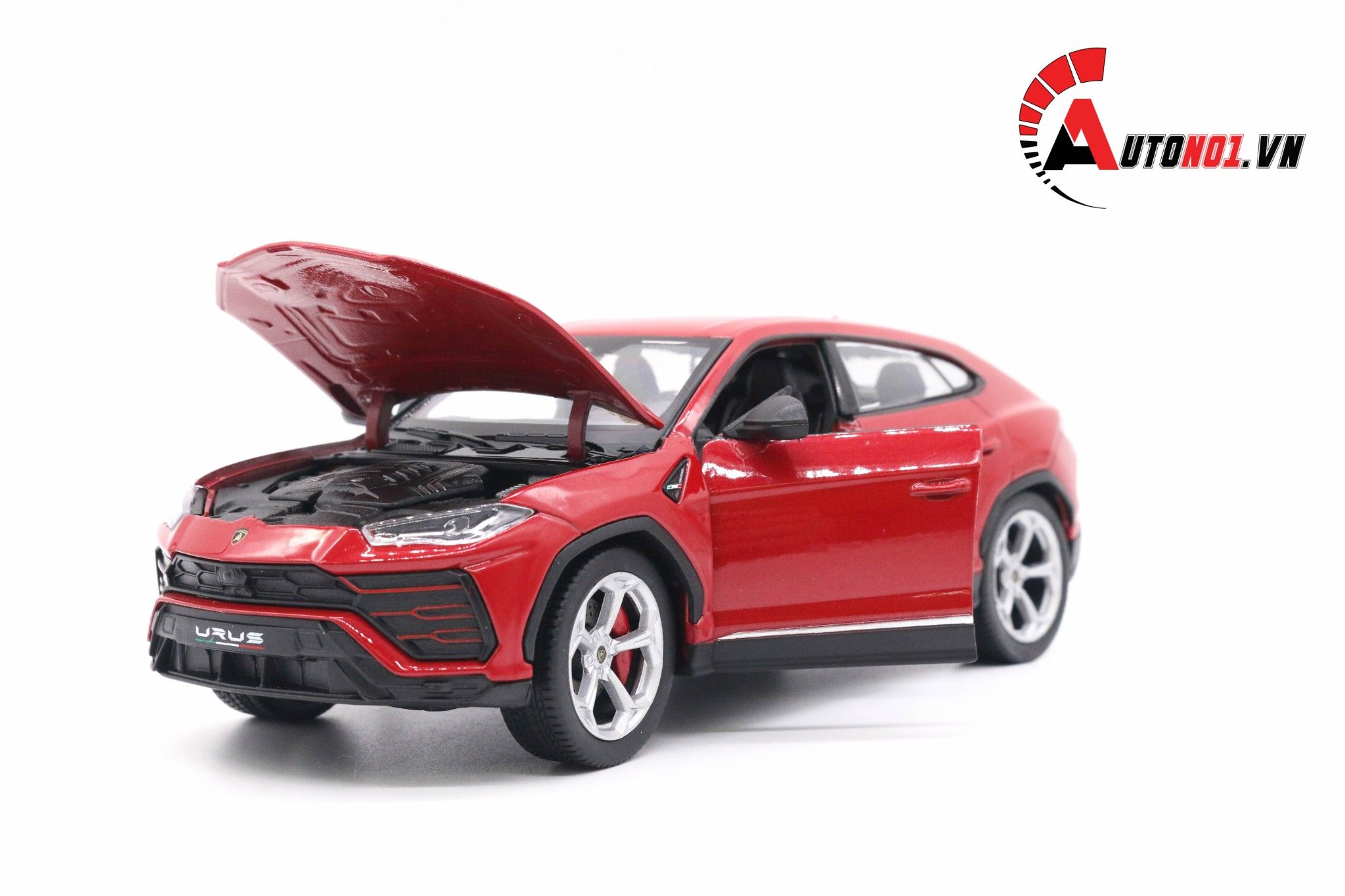  Mô hình xe Lamborghini Urus Red 1:24 Welly 5872 