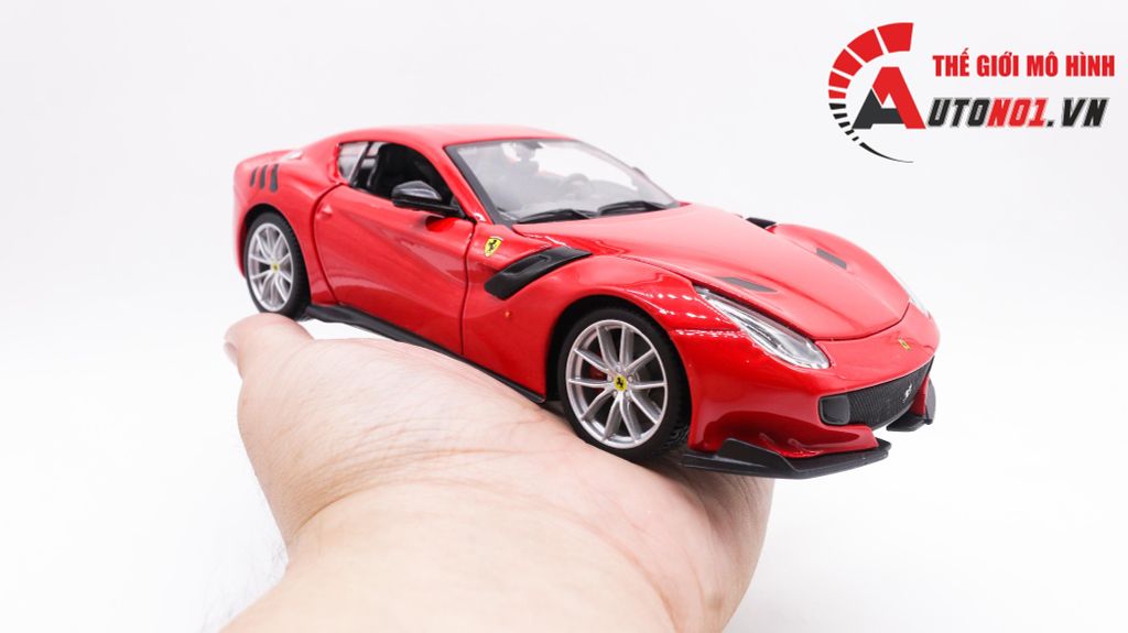 MÔ HÌNH XE FERRARI F12 TDF RED 1:24 BBURAGO 4462