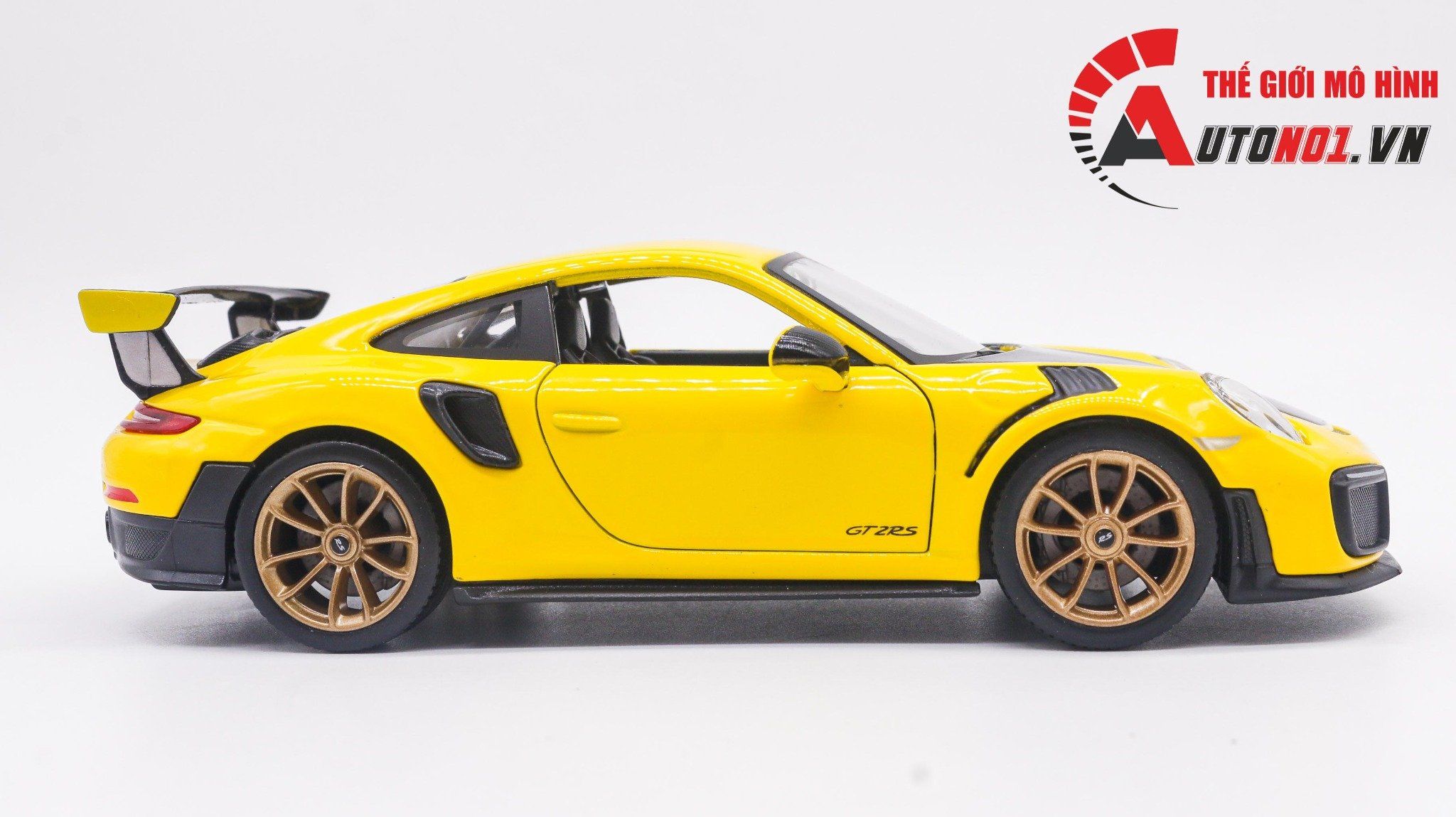  Mô hình xe Porsche 911 Gt2 Rs 2018 Yellow 1:24 Maisto 5749 