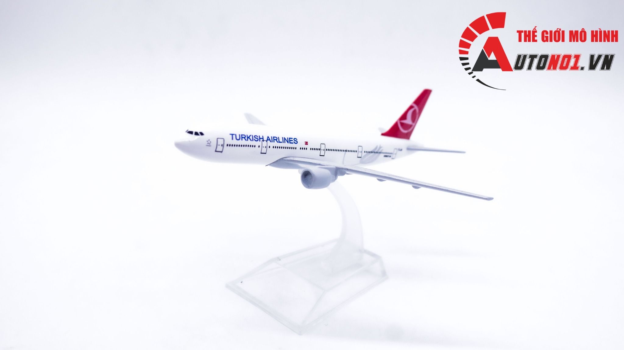  Mô hình máy bay Turkish Airlines Boeing B777-300ER 16cm MB16071 