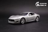  Mô hình xe Maserati Alfieri Silver 1:36 Jackiekim 7381 
