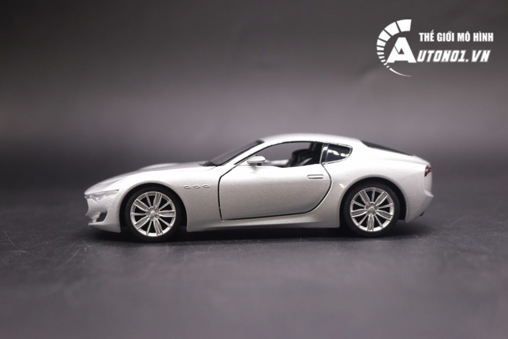 MÔ HÌNH XE MASERATI ALFIERI SILVER 1:36 JACKIEKIM 7381