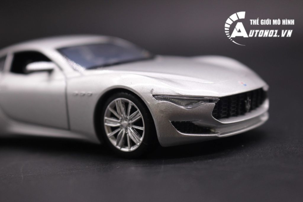 MÔ HÌNH XE MASERATI ALFIERI SILVER 1:36 JACKIEKIM 7381