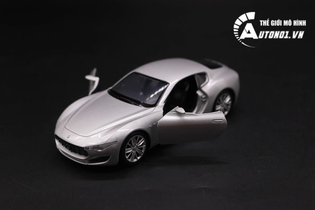 MÔ HÌNH XE MASERATI ALFIERI SILVER 1:36 JACKIEKIM 7381