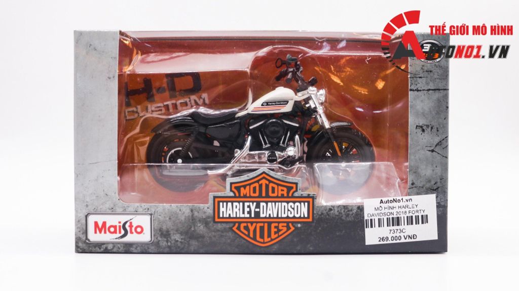 MÔ HÌNH HARLEY DAVIDSON 2018 FORTY EIGHT SPECIAL AUSTRALIA 1:18 MAISTO 7373C