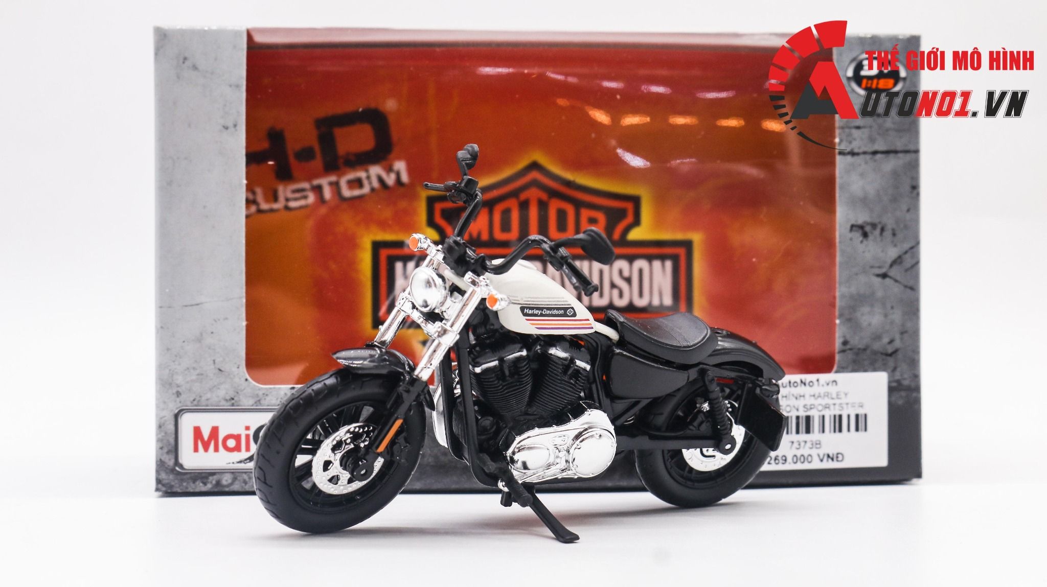  Mô hình xe Harley Davidson 2018 forty eight special australia 1:18 Maisto 7373C 