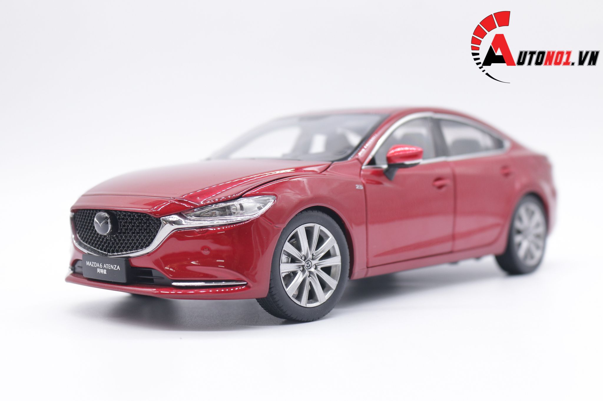  Mô hình xe Mazda 6 Red 2019 1:18 Paudi 7576 