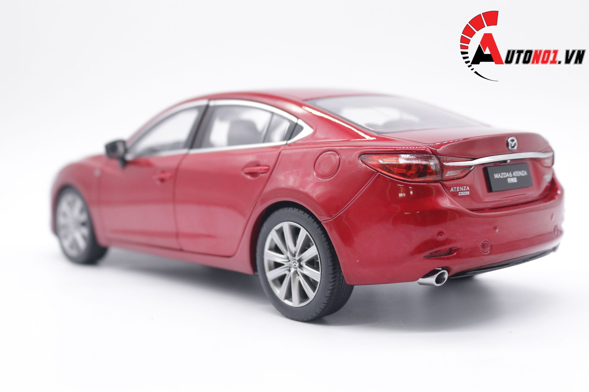  Mô hình xe Mazda 6 Red 2019 1:18 Paudi 7576 