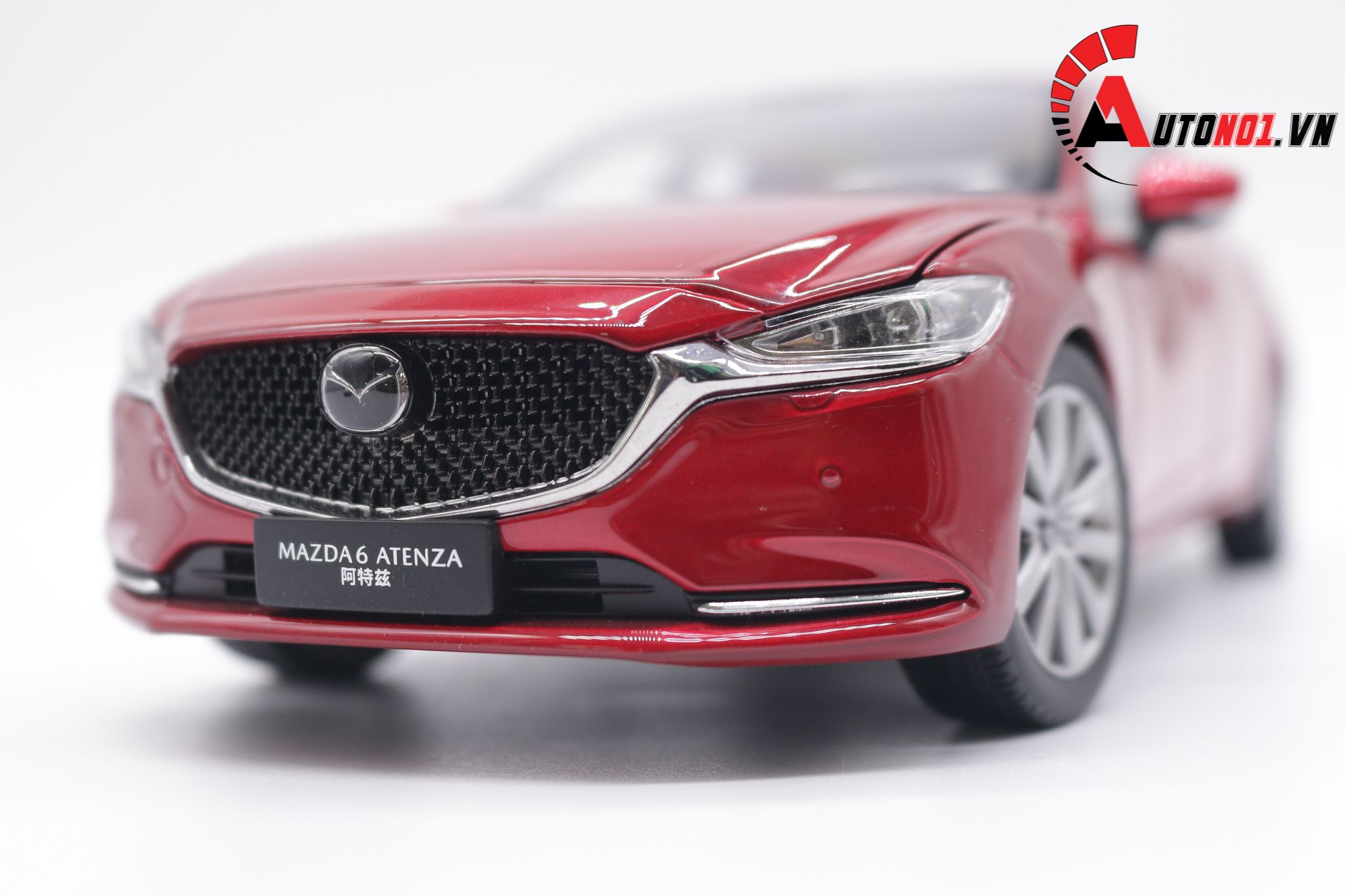  Mô hình xe Mazda 6 Red 2019 1:18 Paudi 7576 