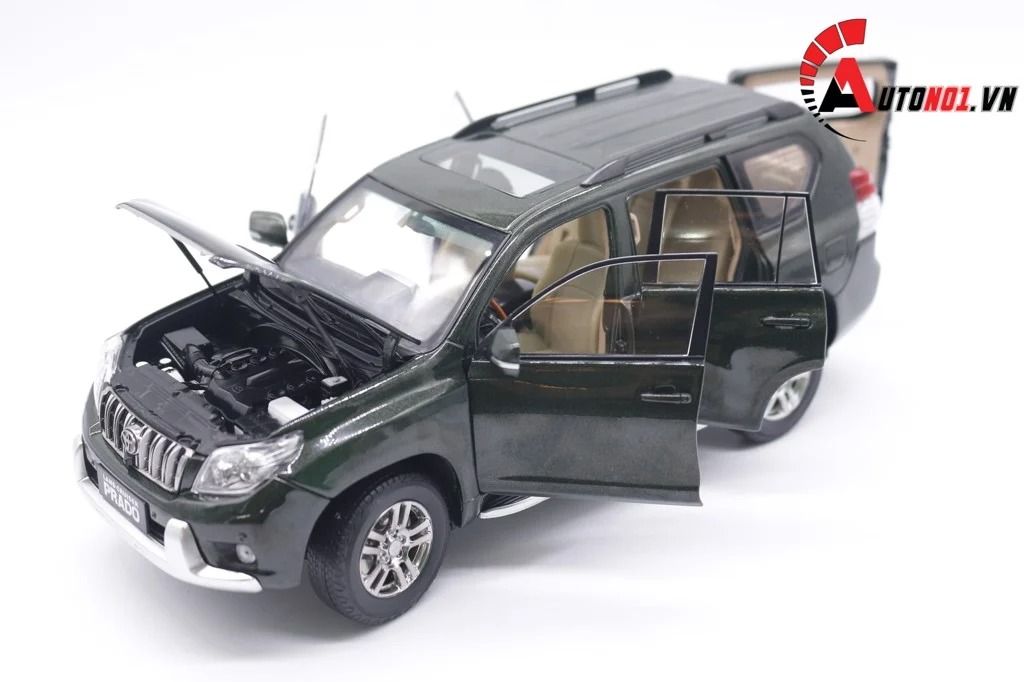 MÔ HÌNH TOYOTA LAND CRUISER PRADO LC150 1:18 PAUDI 5156