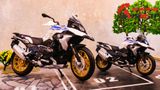  Mô hình xe Bmw R1250 gs white 1:18 Maisto 8009 