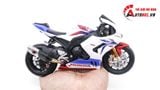  Mô hình xe độ Honda CBR1000RR custom HRC độ pô akrapovic tỉ lệ 1:12 Autono1 D241B 