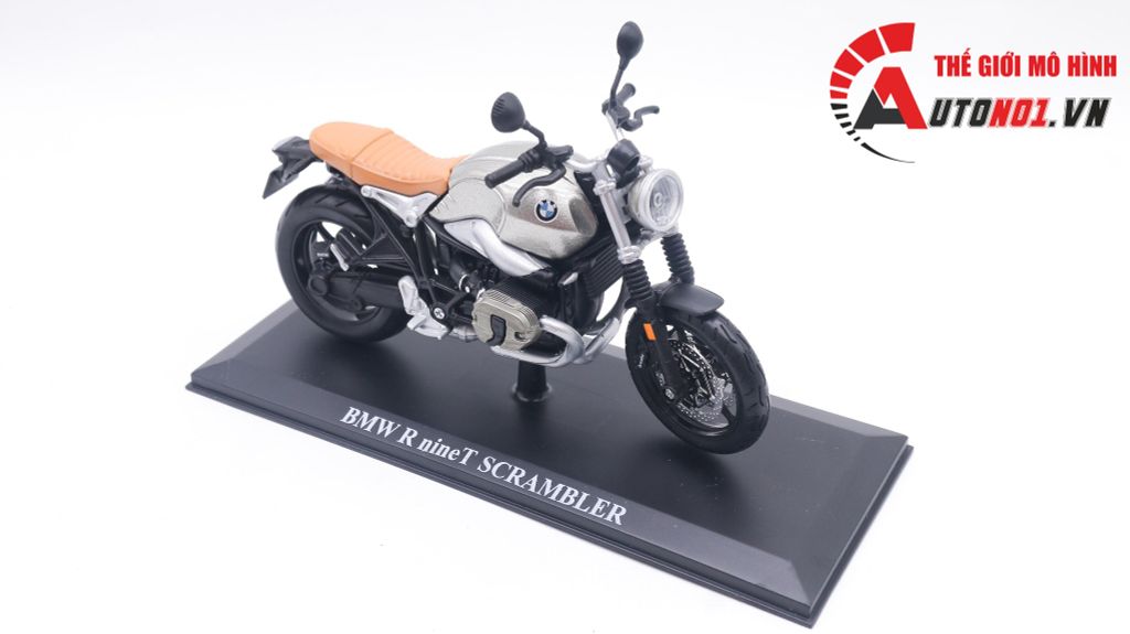 MÔ HÌNH XE BMW R NINE T SCRAMBLER 1:12 MAISTO 6886